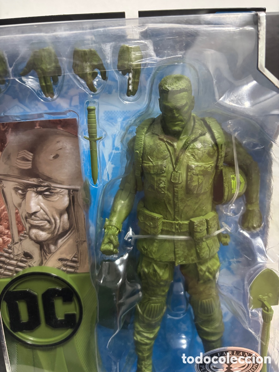 Figuras y mu&ntilde;ecos DC: DC Multiverse Sgt Rock (Platinum) - Foto 3