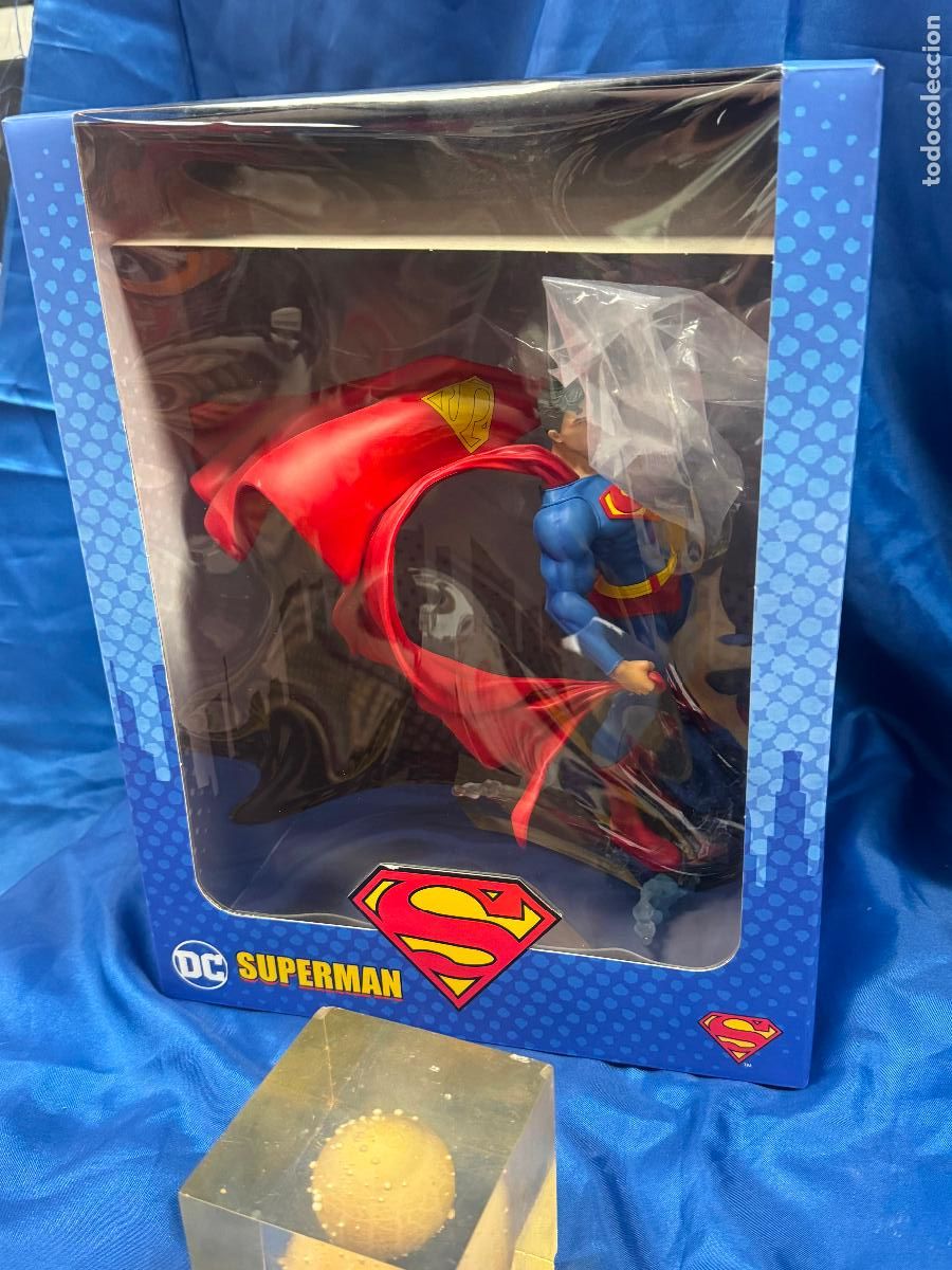 Figuras y mu&ntilde;ecos DC: PUREARTS DC HEROES SUPERMAN CLASSIC VERSION 30CM - Foto 3