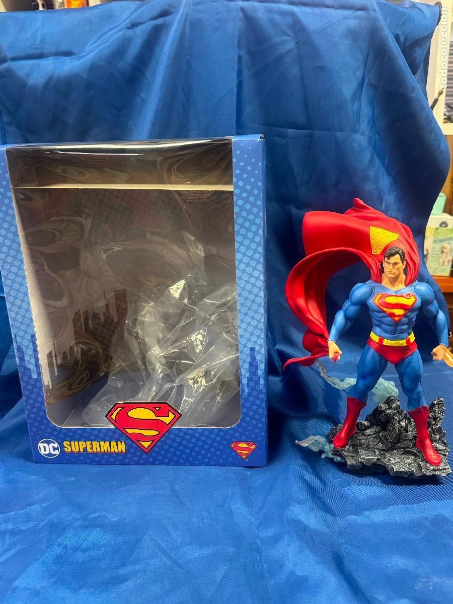 Figuras y mu&ntilde;ecos DC: PUREARTS DC HEROES SUPERMAN CLASSIC VERSION 30CM - Foto 4