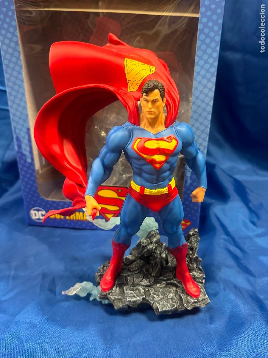 Figuras y mu&ntilde;ecos DC: PUREARTS DC HEROES SUPERMAN CLASSIC VERSION 30CM - Foto 5