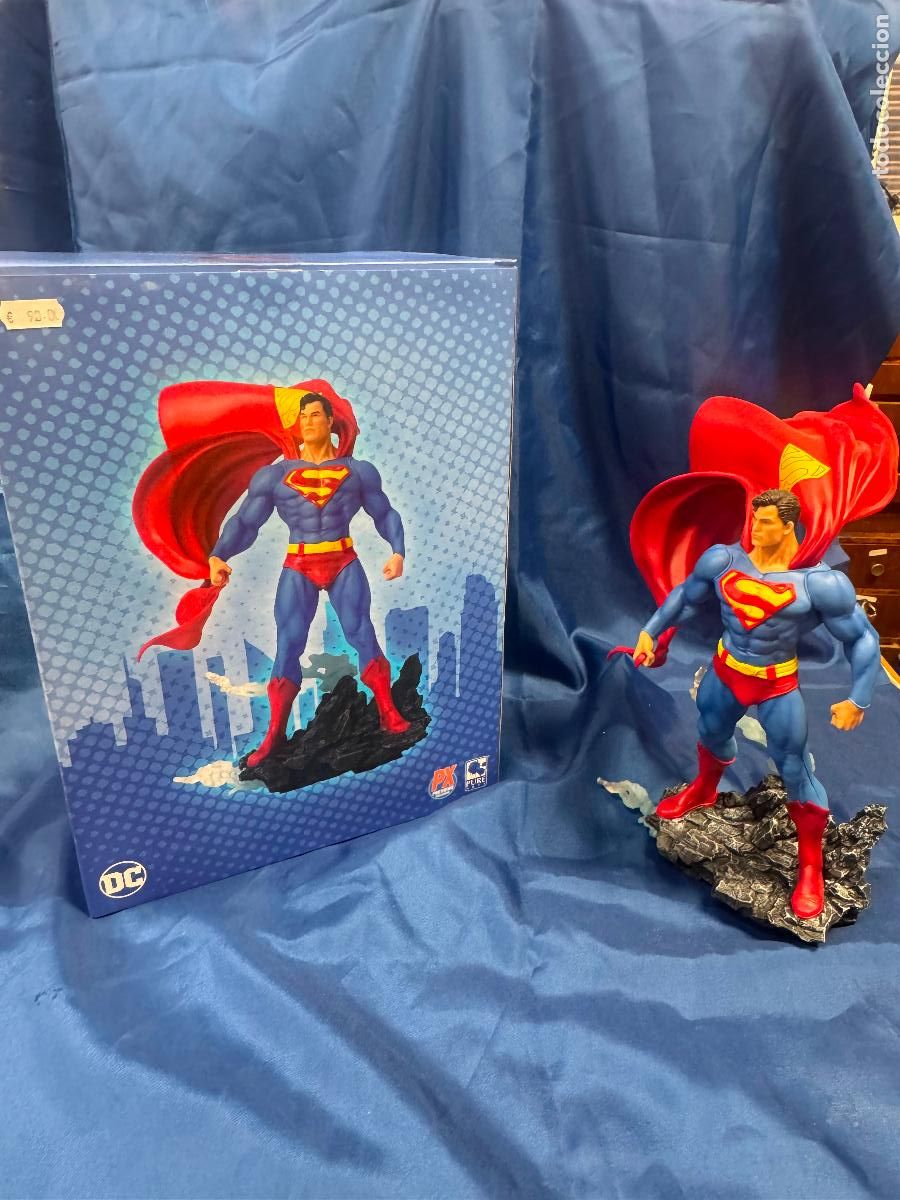 Figuras y mu&ntilde;ecos DC: PUREARTS DC HEROES SUPERMAN CLASSIC VERSION 30CM - Foto 1