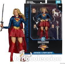 Figuras y mu&ntilde;ecos DC: Supergirl & Puppy Krypto - Supergirl - McFarlane