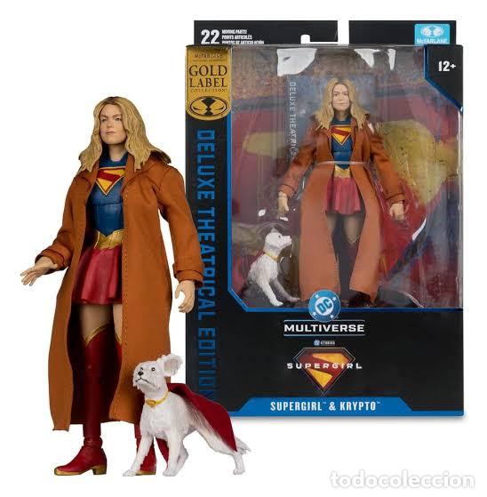 Figuras y mu&ntilde;ecos DC: Supergirl & Krypto - Supergirl - McFarlane