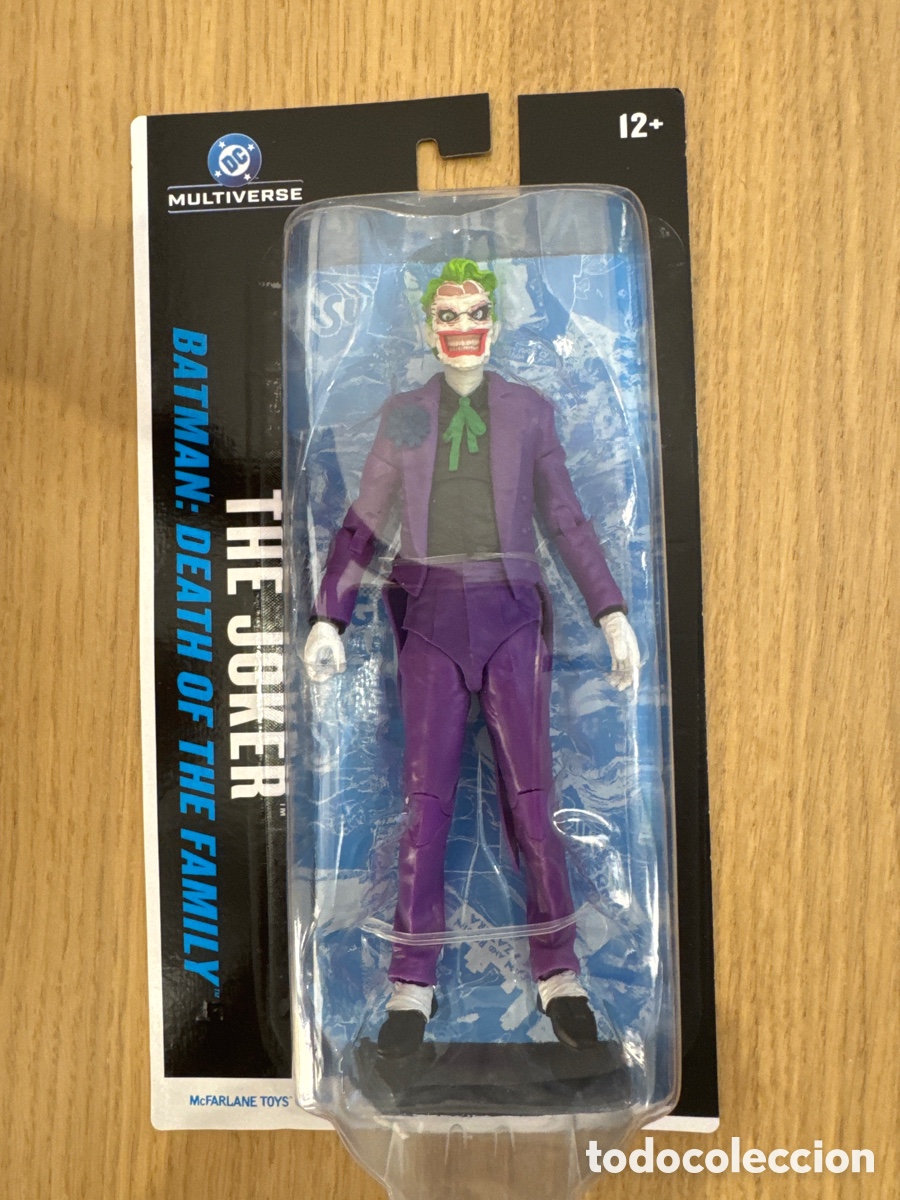 Figuras y mu&ntilde;ecos DC: Figura Joker Death Of The Family DC Multiverse Mcfarlane Toys