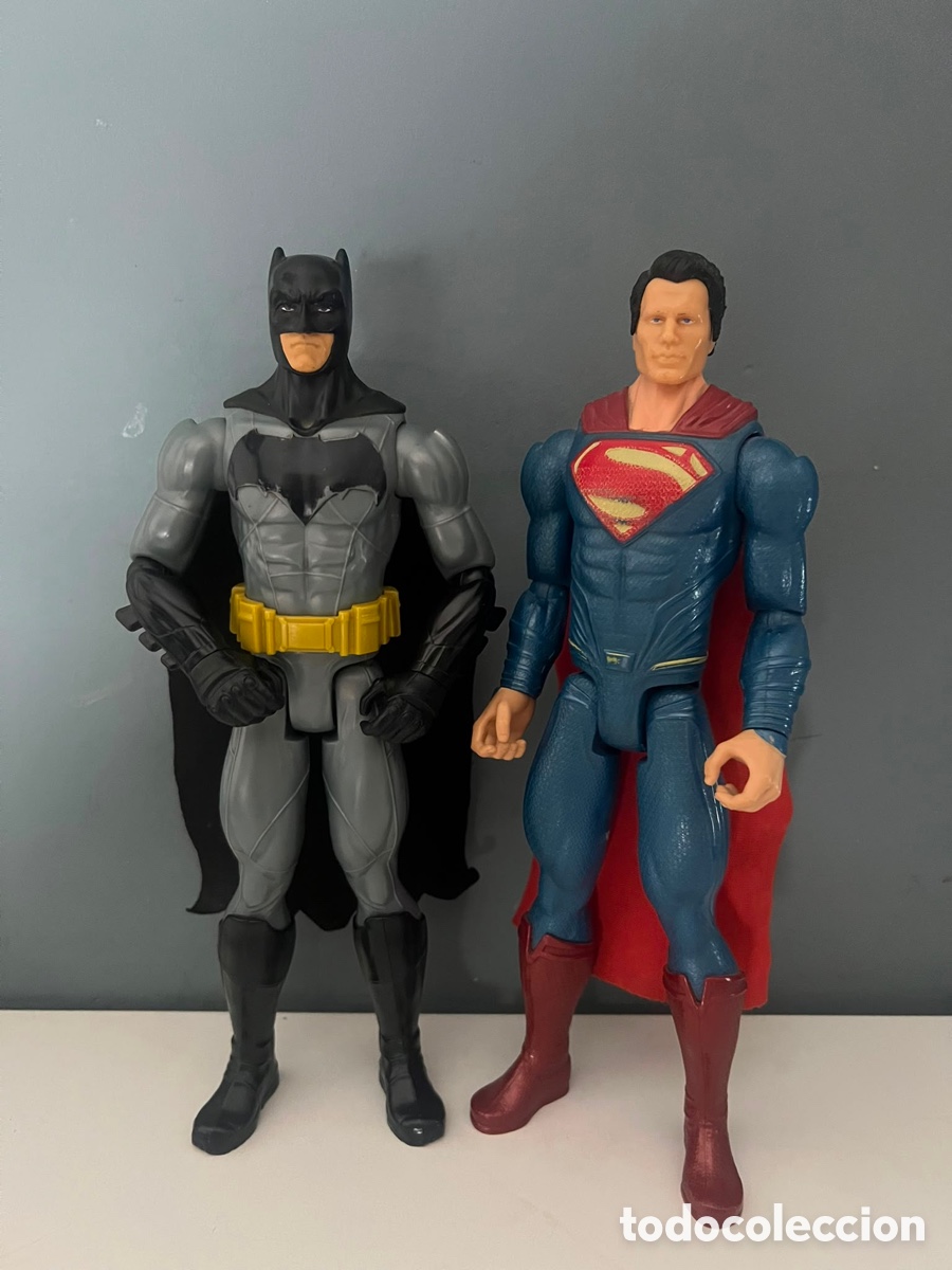 Figuras y mu&ntilde;ecos DC: Pack figuras Batman vs Superman 30 cm