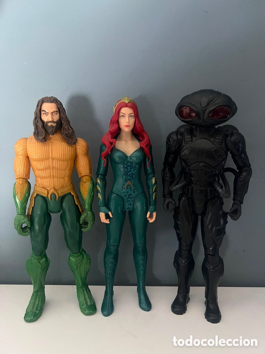 Figuras y mu&ntilde;ecos DC: Pack figuras Aquaman 30 cm
