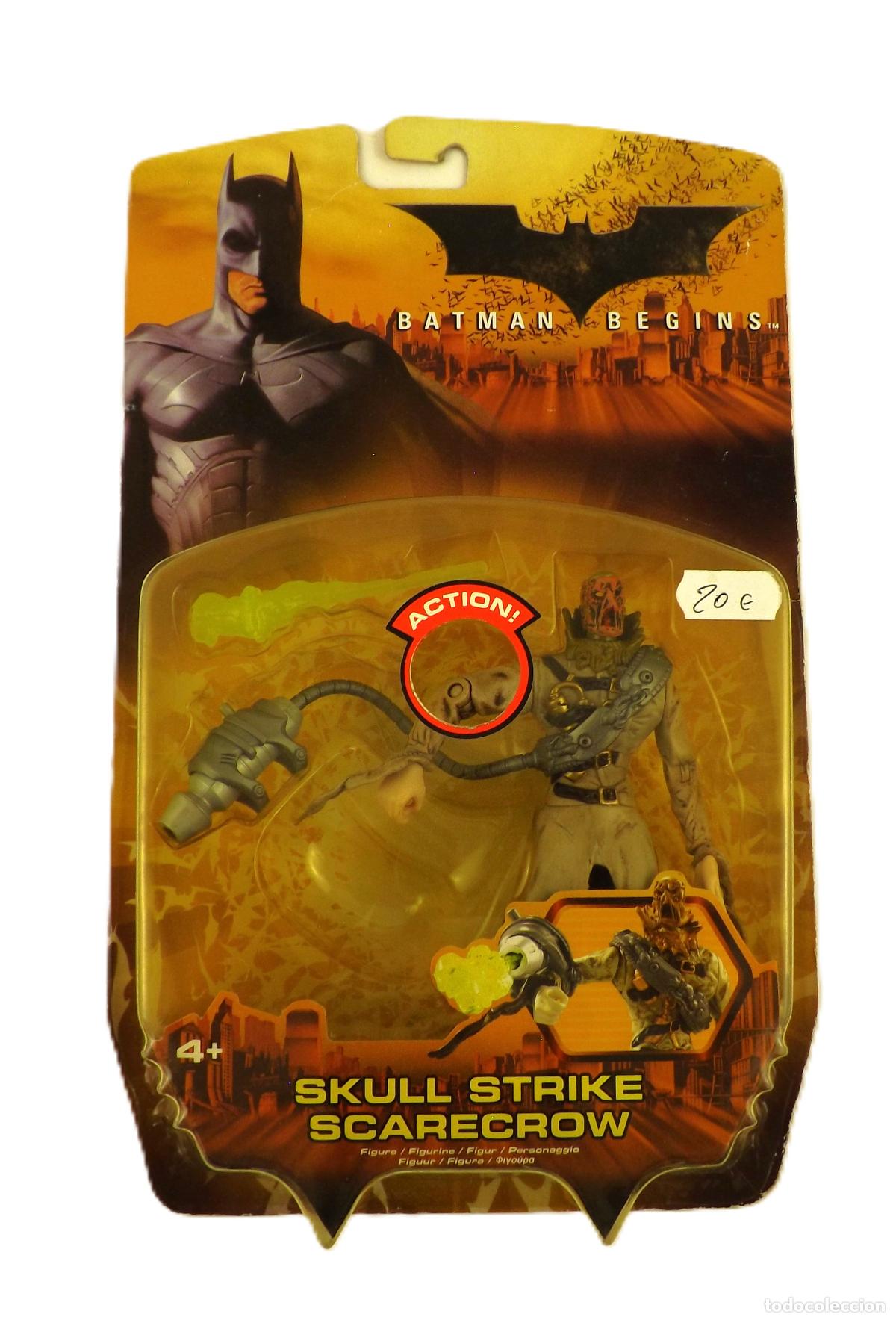 Figuras y mu&ntilde;ecos DC: Batman Begins Skull Strike Scarecrow - Foto 2