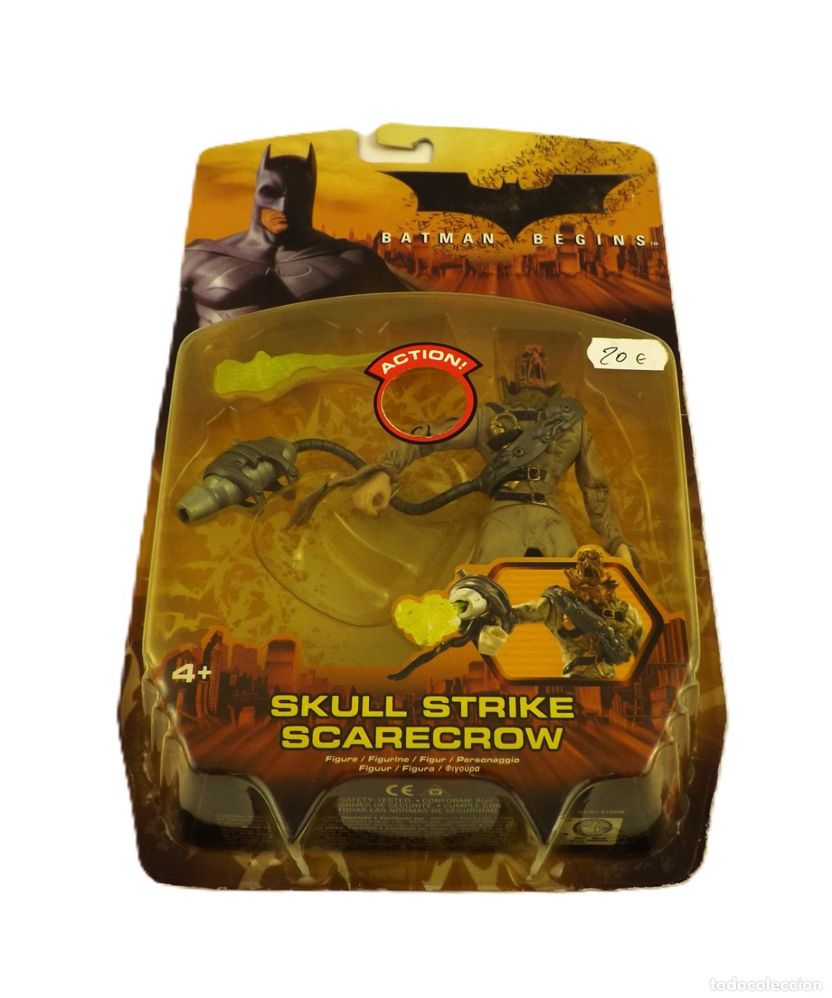 Figuras y mu&ntilde;ecos DC: Batman Begins Skull Strike Scarecrow - Foto 1