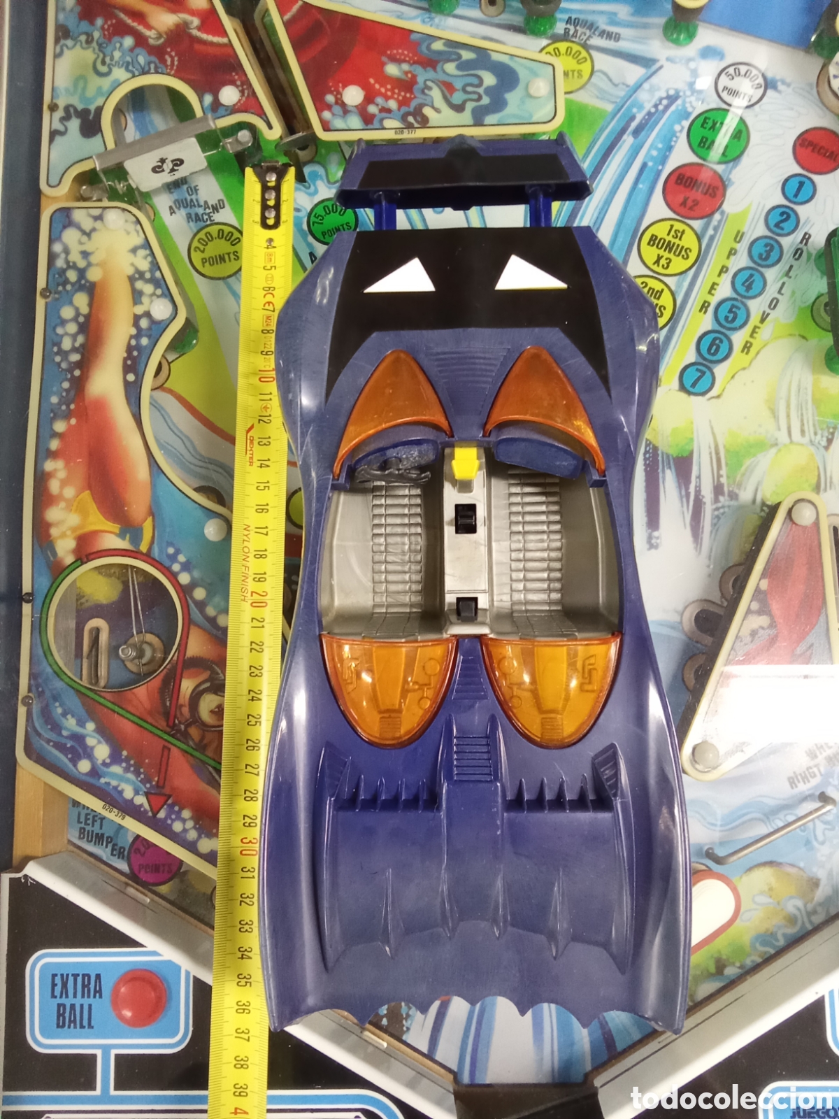 Figuras y mu&ntilde;ecos DC: COCHE DE BATMAN DC COMICS INC 1984 - Foto 7