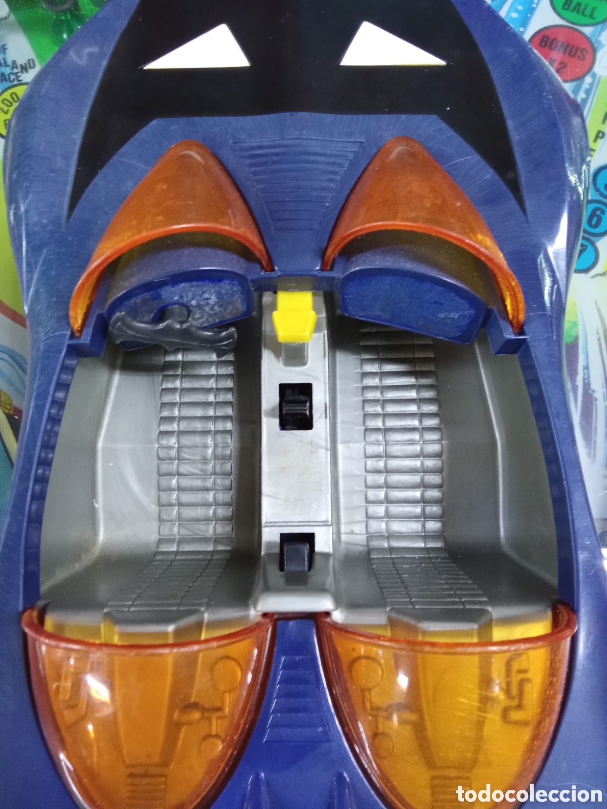 Figuras y mu&ntilde;ecos DC: COCHE DE BATMAN DC COMICS INC 1984 - Foto 8