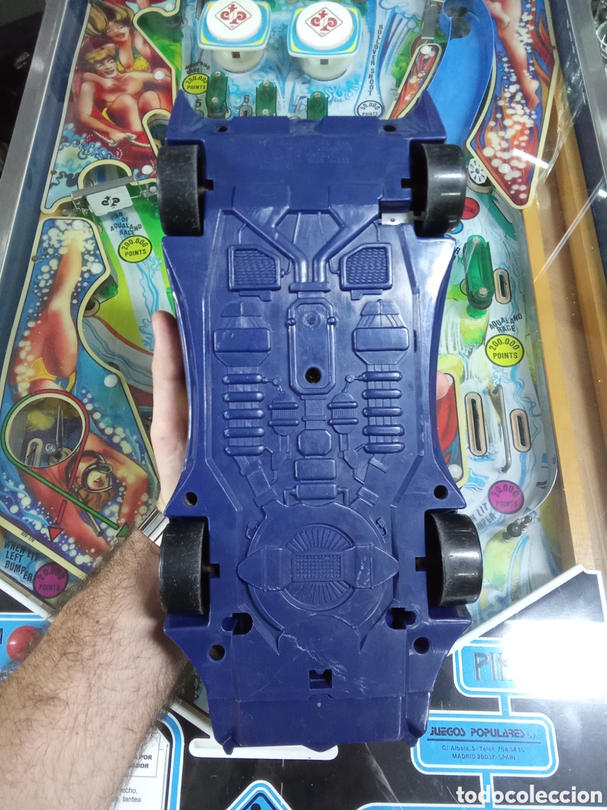 Figuras y mu&ntilde;ecos DC: COCHE DE BATMAN DC COMICS INC 1984 - Foto 12