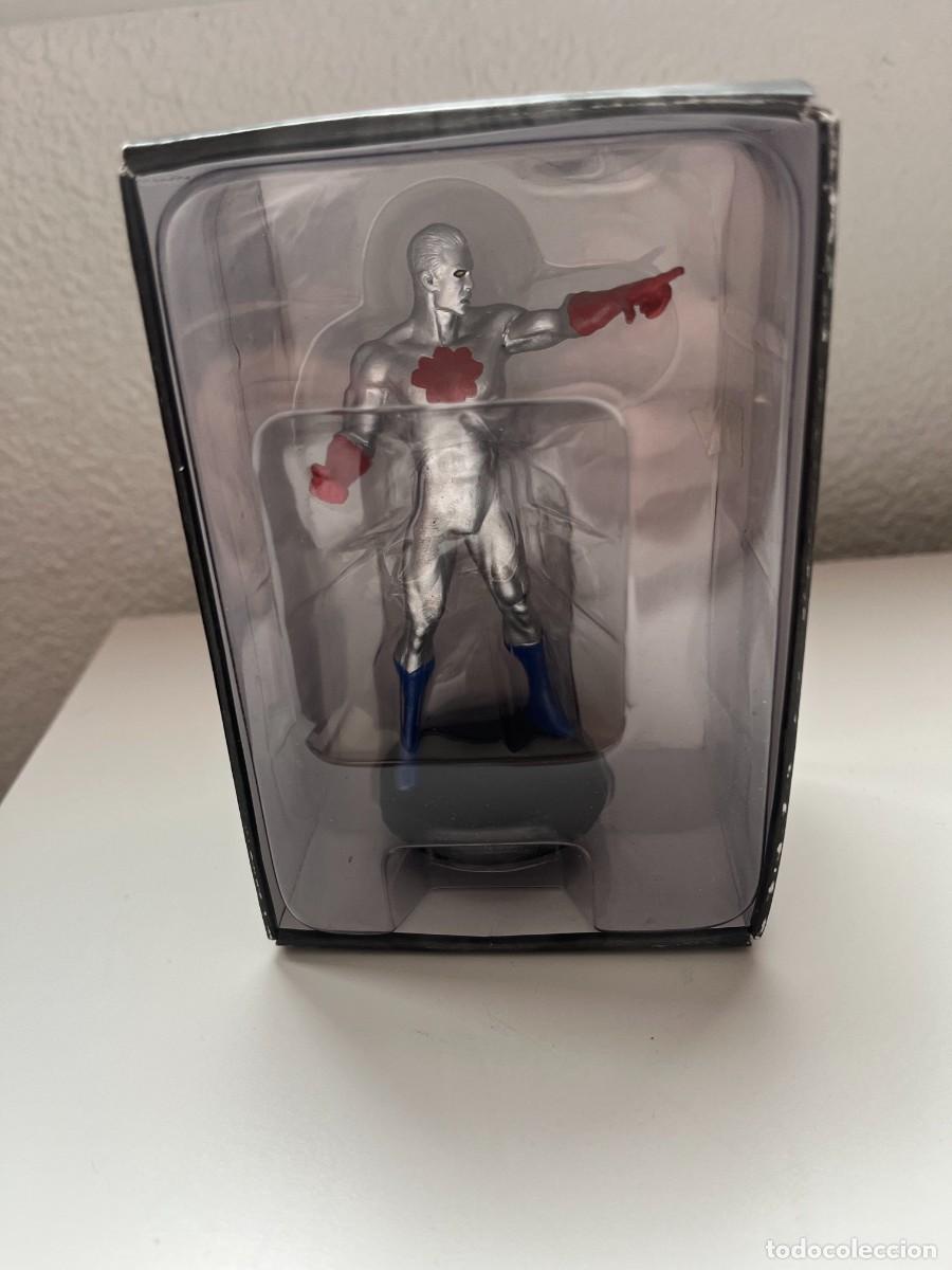 Figuras y mu&ntilde;ecos DC: Captain Atom Figura Plomo Eaglemoss DC Comics Collection