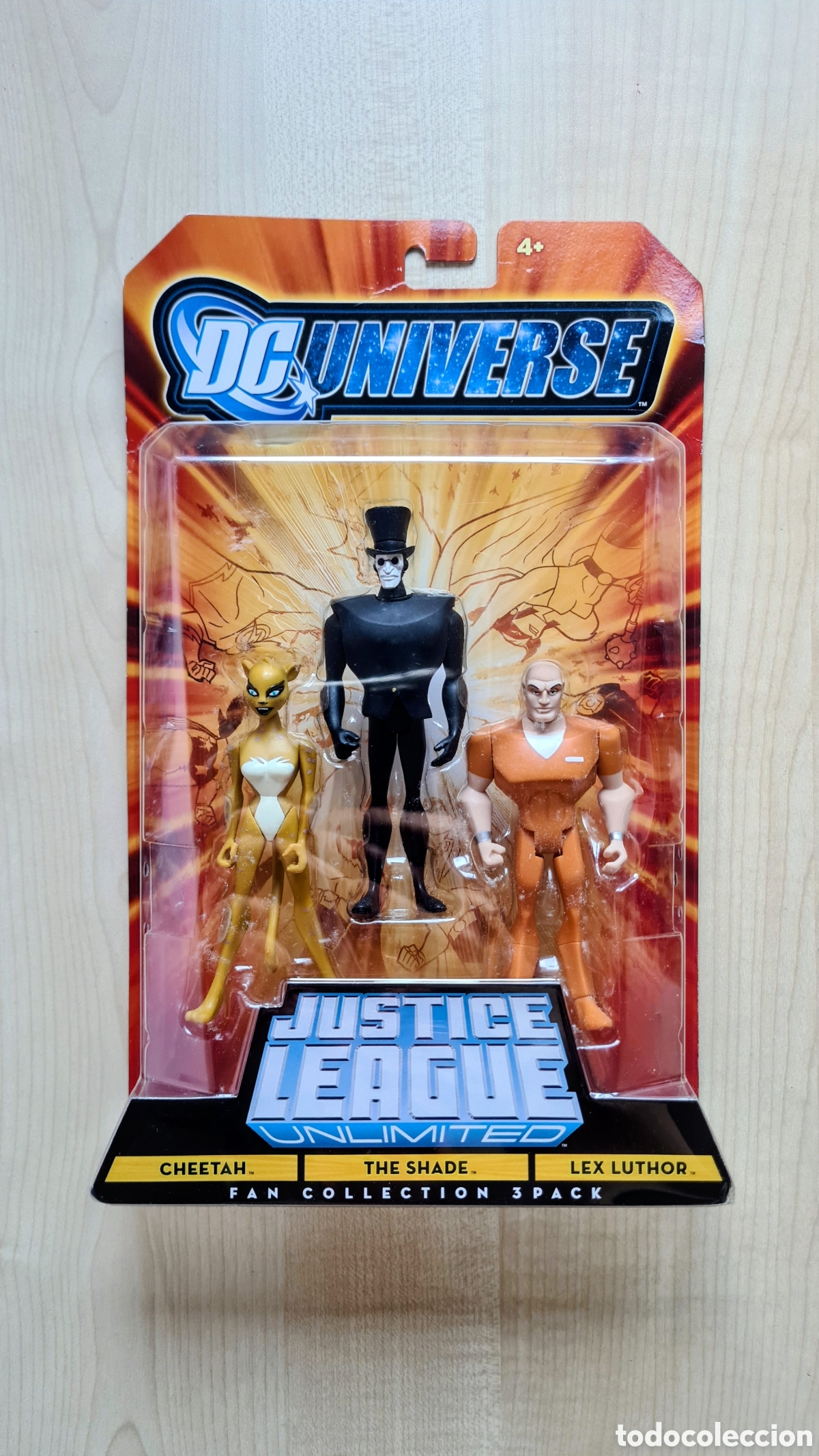 Figuras y mu&ntilde;ecos DC: DC Universe Justice League Unlimited 3 pack Luthor Cheetah The Shade Mattel 2008