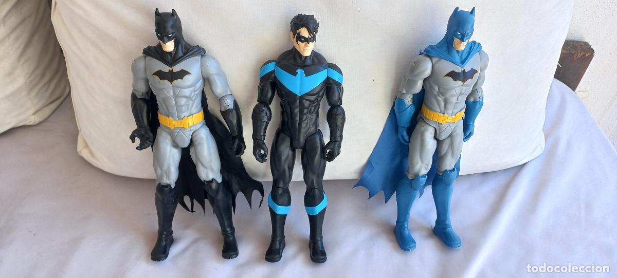 Figuras y mu&ntilde;ecos DC: 3 Figuras arciculadas de Batman. DC Comics. 29 cm. 67800