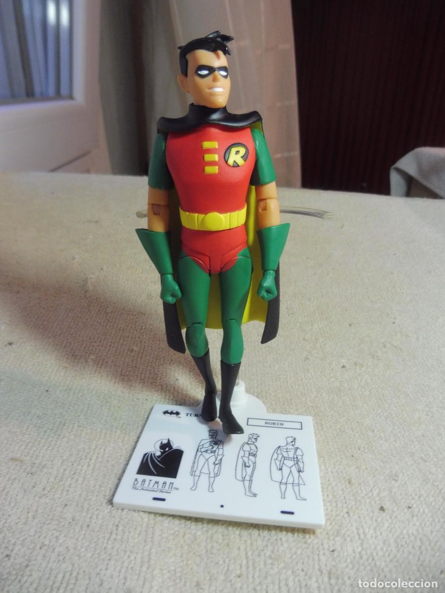 Figuras y mu&ntilde;ecos DC: Figura Robin y complementos DC collectibles the animated series 2015 - Foto 2