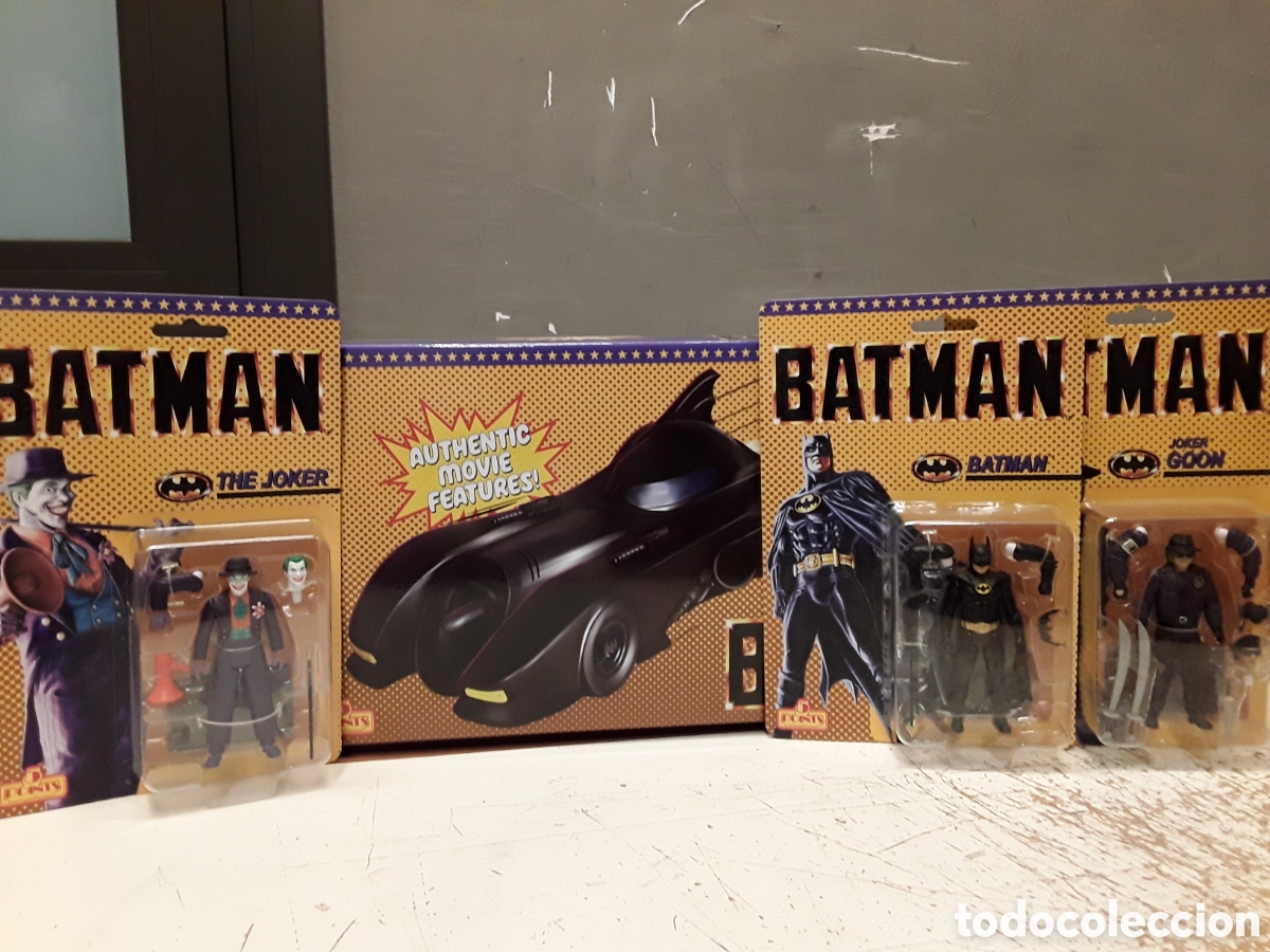 Figuras y mu&ntilde;ecos DC: Pack Figuras Batman 1989 5 Points Mezco