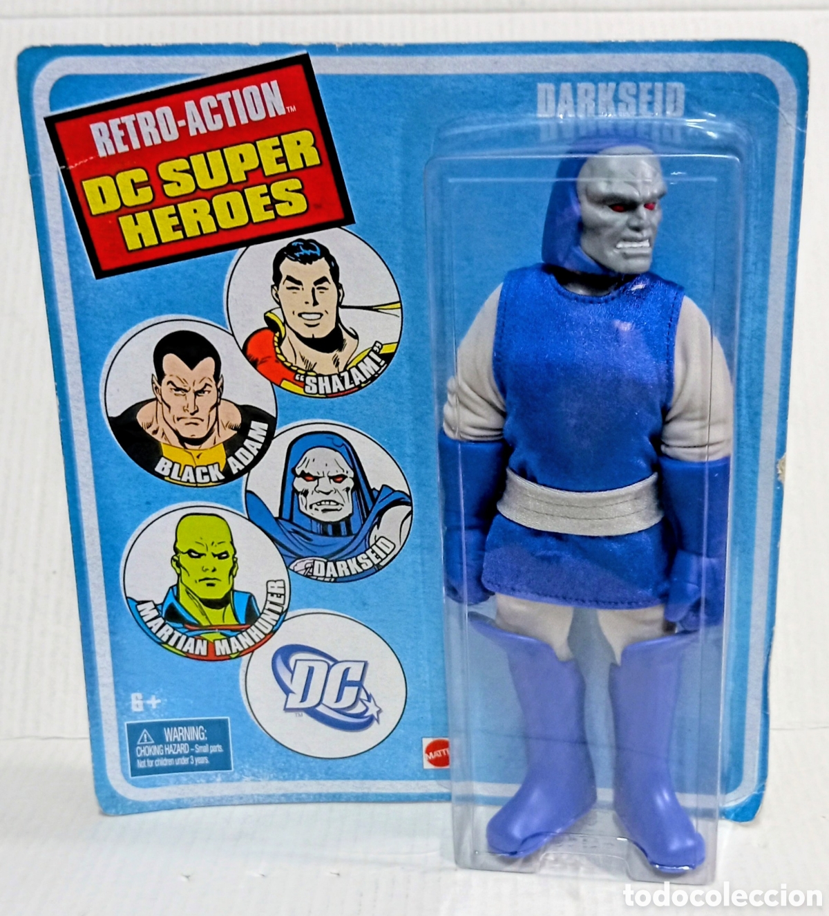 Figuras y mu&ntilde;ecos DC: DARKSEID- DC SUPER HEROES WORLD'S - RETRO-ACTION- 2010 MATTEL-