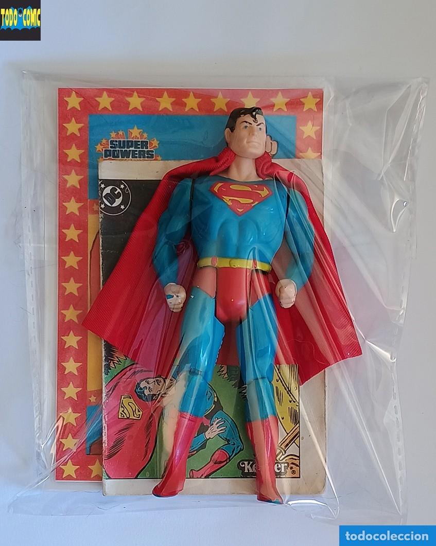 Figuras y mu&ntilde;ecos DC: Figura Superman / Clark Kent (Completo) DC Super Powers SuperPowers / Kenner 1984