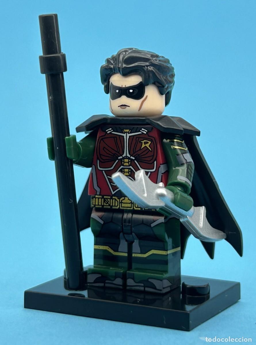 Figuras y mu&ntilde;ecos DC: Robin Titans (DC) Minifigura Figura Minifigure Figure Minifig Figurine Mu&ntilde;eco