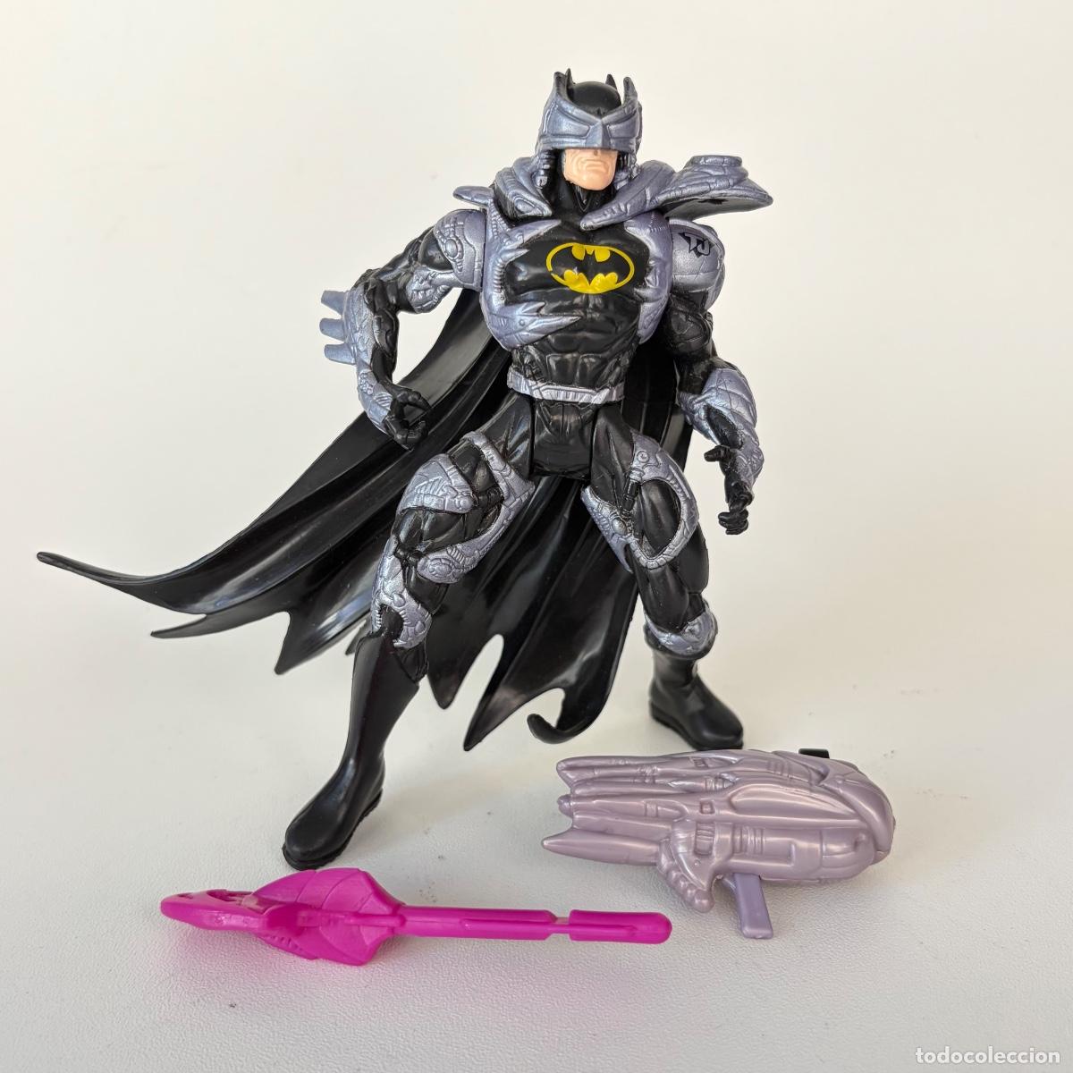 Figuras y mu&ntilde;ecos DC: figura mu&ntilde;eco Fractal Armor Batman Total Justice DC Kenner 1996