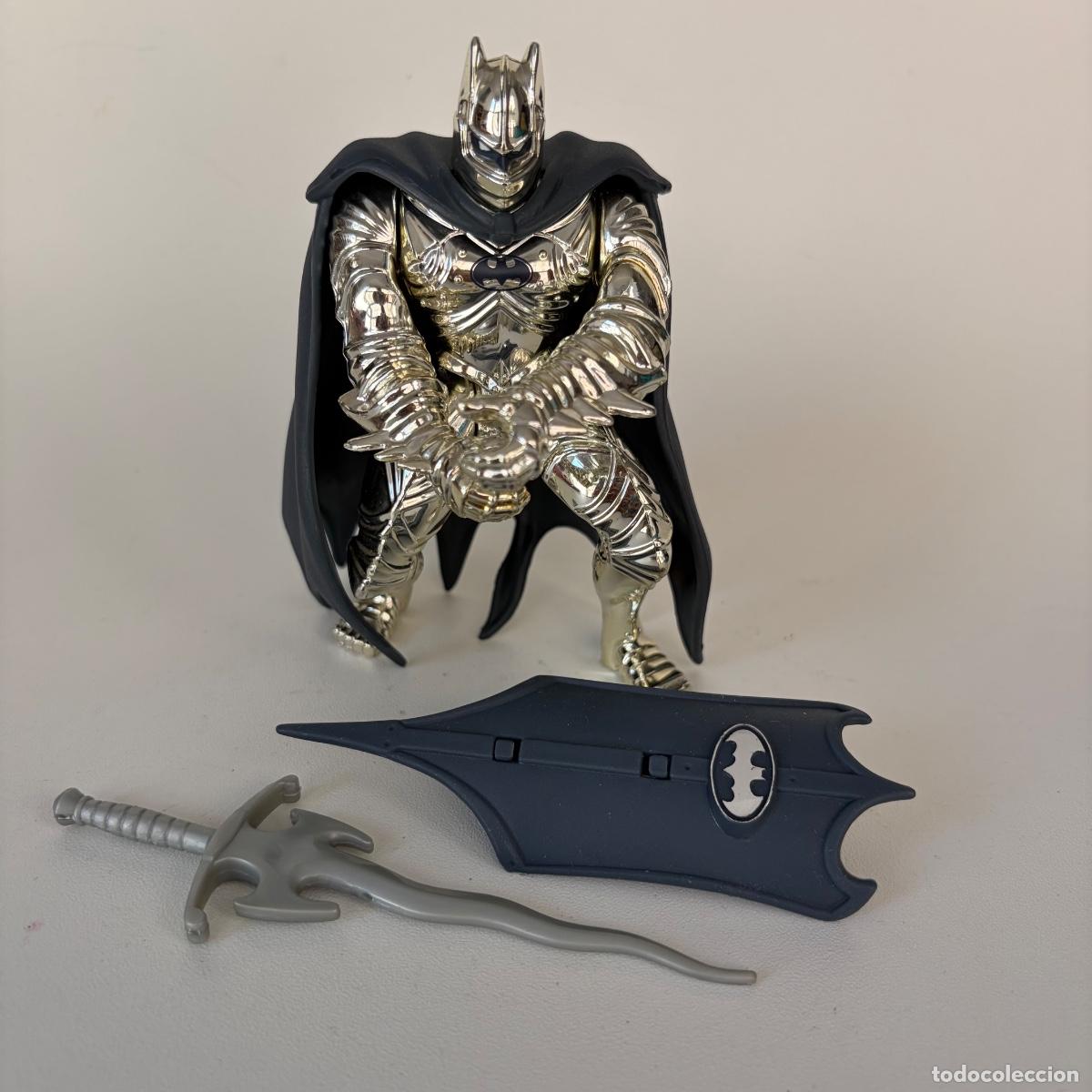 Figuras y mu&ntilde;ecos DC: figura mu&ntilde;eco Silver Knight Batman Legends of Batman DC Kenner 1995