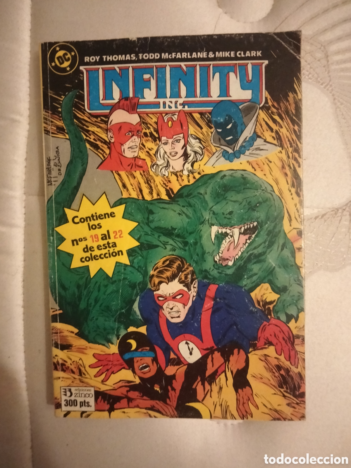 Figuras y mu&ntilde;ecos DC: Infinity ns19 al22 comics