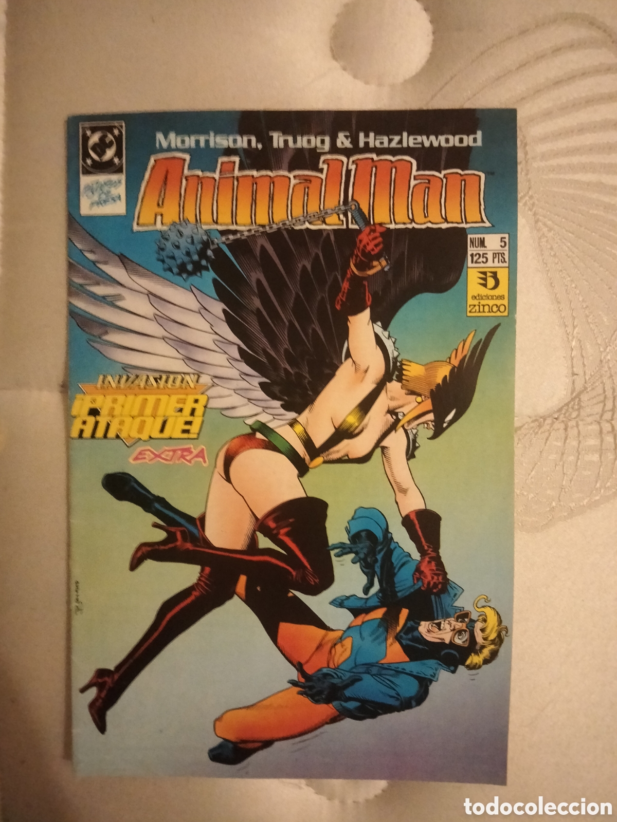 Figuras e Bonecos DC: Animal man n5 c&oacute;mics
