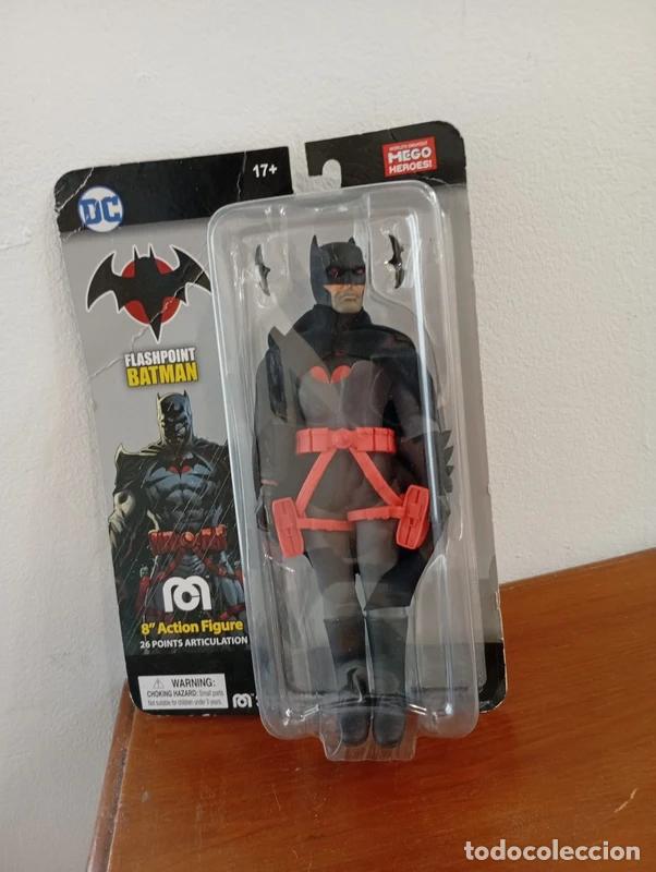 Figuras y mu&ntilde;ecos DC: FIGURA FLASHPOINT BATMAN - MEGO HEROES 8&rdquo; 26 PUNTOS ARTICULACI&Oacute;N - MEGO CORP (EN BL&Iacute;STER)