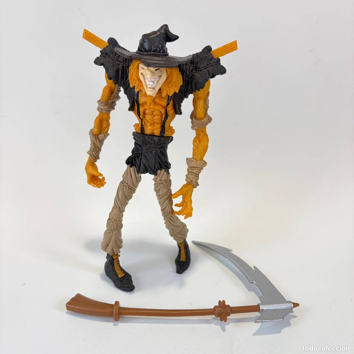 Figuras y mu&ntilde;ecos DC: figura mu&ntilde;eco espantap&aacute;jaros scarecrow batman legends of the dark knight kenner 1996