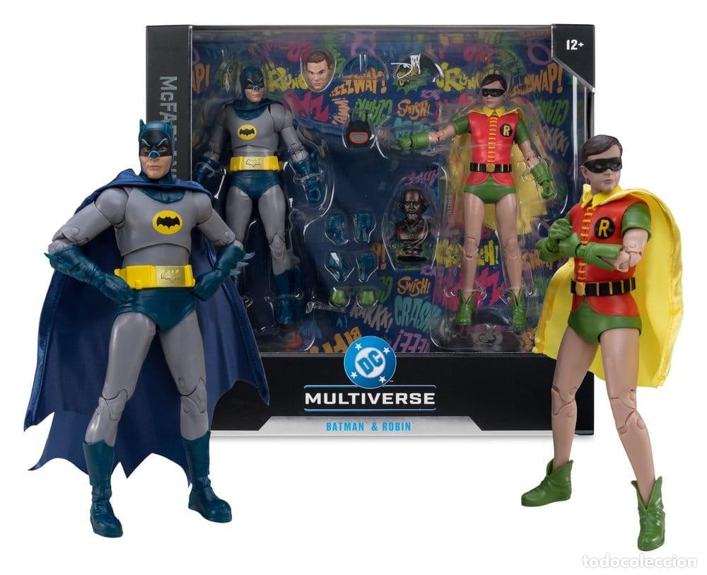 Figuras y mu&ntilde;ecos DC: Batman & Robin - Batman 1966 - McFarlane Collector Edition