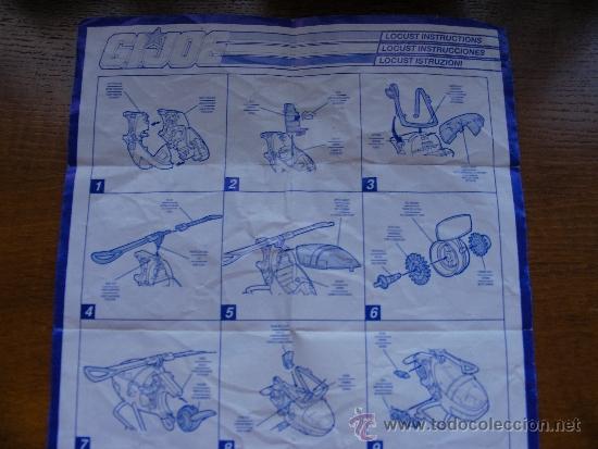 Figuras y mu&ntilde;ecos GI Joe: GI JOE INSTRUCCIONES LOCUST - Foto 1