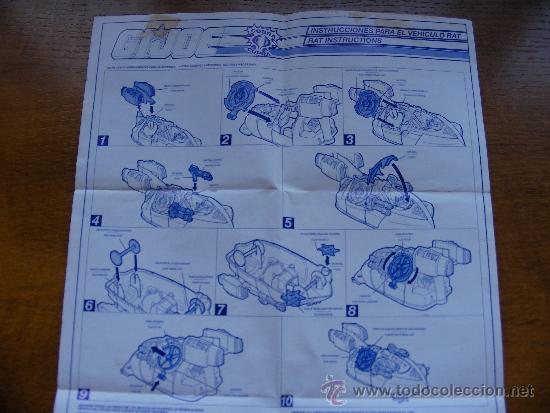 Figuras y mu&ntilde;ecos GI Joe: GI JOE INSTRUCCIONES RAT - Foto 1