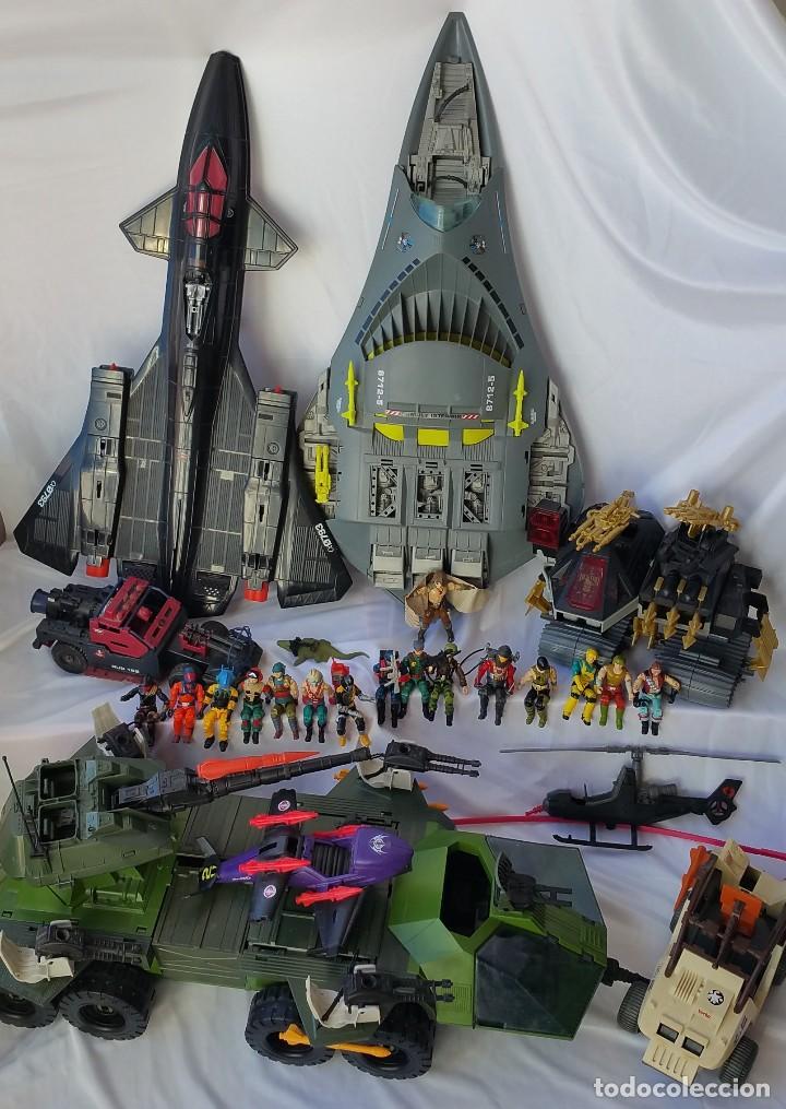 gi joe muñecos y vehiculos