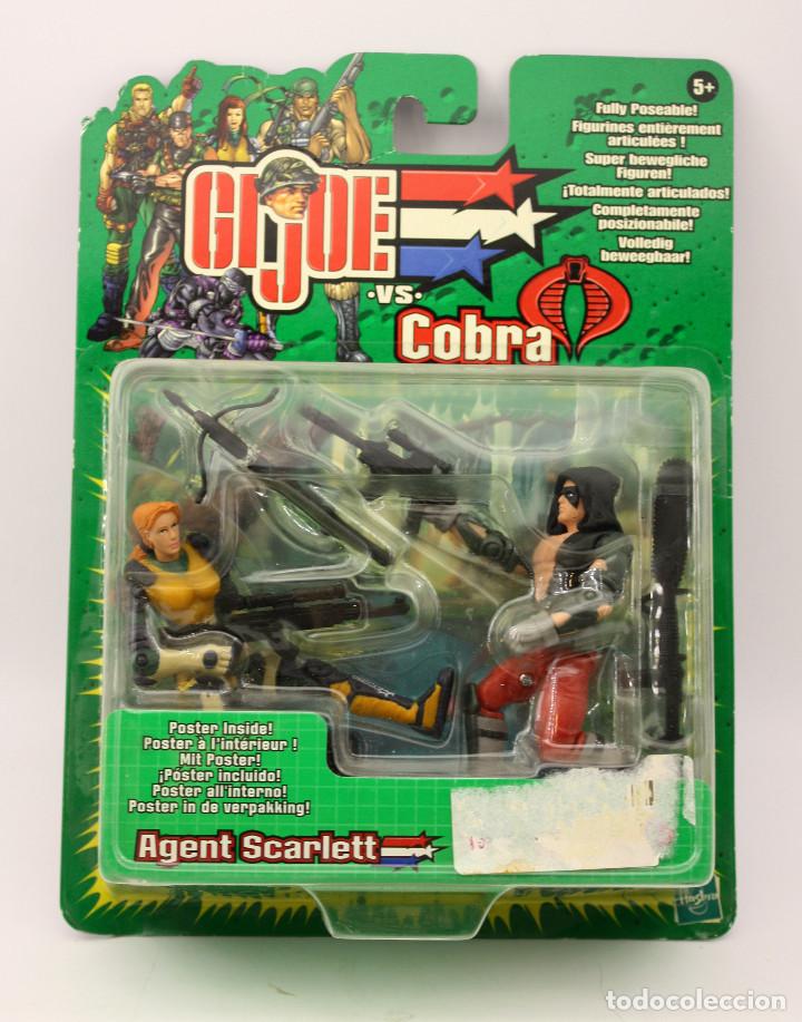 Gi Joe Cobra Agent Scarlett Vs Zartan Blist Sold Through Direct Sale