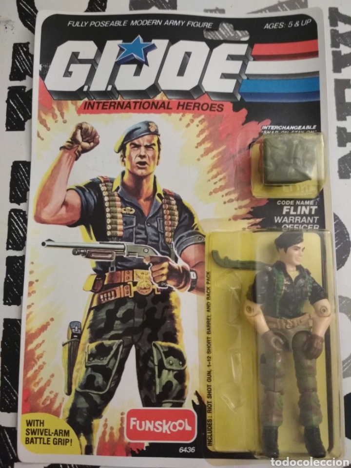 Figuras y mu&ntilde;ecos GI Joe: Gi Joe en blister FLINT - Foto 1