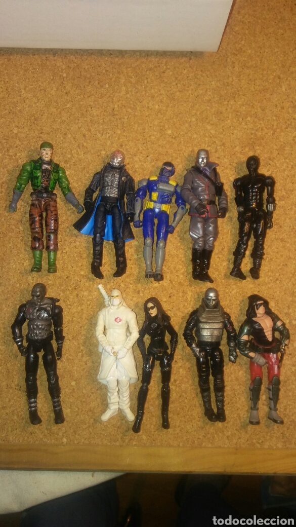 Figuras y mu&ntilde;ecos GI Joe: LOTE DE 10 GI JOE GIJOE - Foto 1