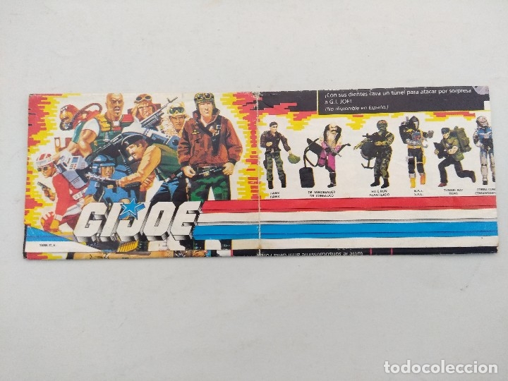 Figuras y mu&ntilde;ecos GI Joe: CATALOGO GI JOE 1988 DESPEGABLE. - Foto 2