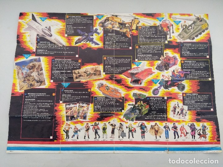Figuras y mu&ntilde;ecos GI Joe: CATALOGO GI JOE 1988 DESPEGABLE. - Foto 3
