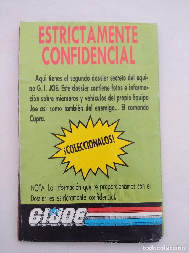 Figuras y mu&ntilde;ecos GI Joe: CATALOGO DOSSIER 2 GI JOE DESPEGABLE. - Foto 4
