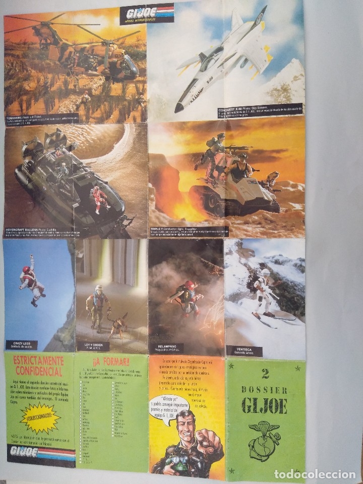 Figuras y mu&ntilde;ecos GI Joe: CATALOGO DOSSIER 2 GI JOE DESPEGABLE. - Foto 2