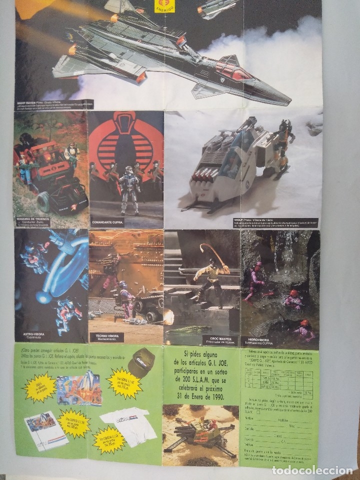 Figuras y mu&ntilde;ecos GI Joe: CATALOGO DOSSIER 2 GI JOE DESPEGABLE. - Foto 3