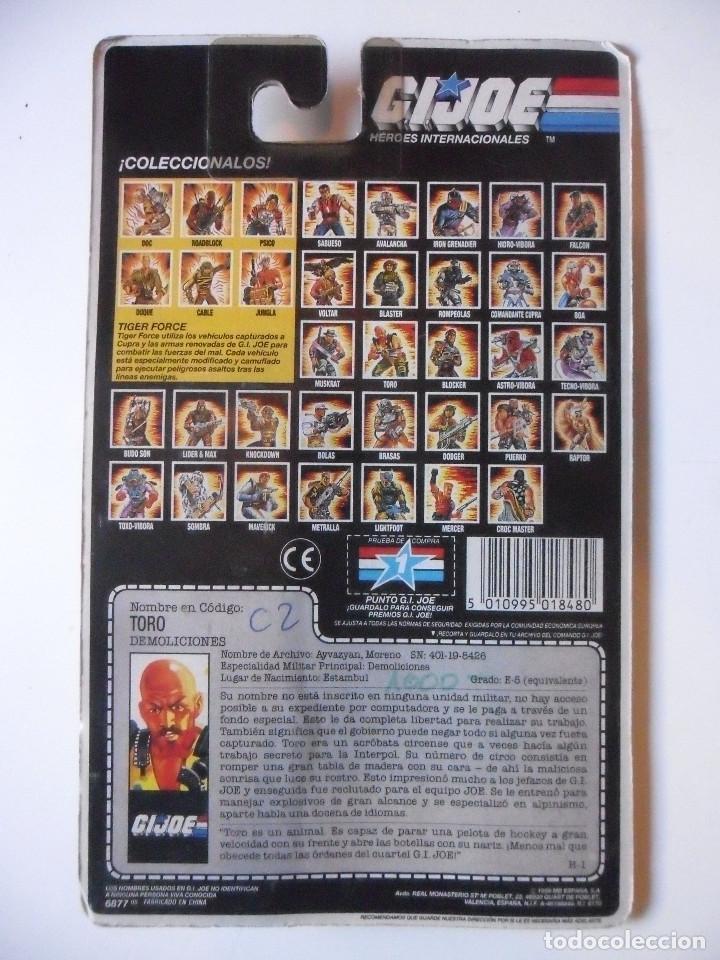 Figuras y mu&ntilde;ecos GI Joe: GI JOE TORO TAURUS HASBRO MB ESPA&Ntilde;A 1989 - Foto 6