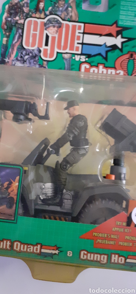 Figuras y mu&ntilde;ecos GI Joe: GIJOE ASSAULT QUAD EN CAJA ORIGINAL A ESTRENAR - Foto 2