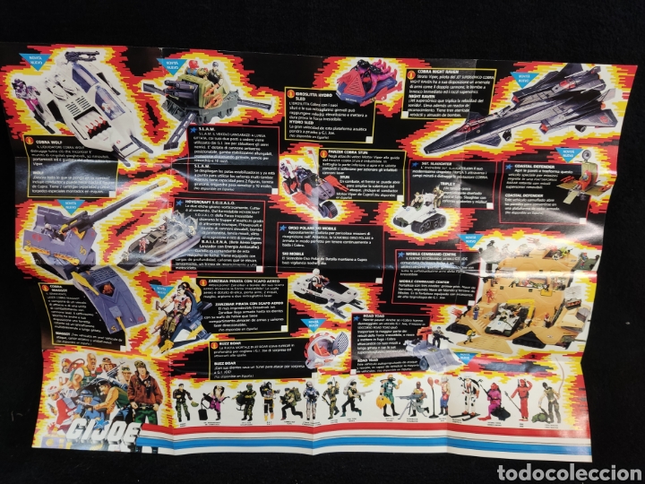 Figuras y mu&ntilde;ecos GI Joe: Lote Cat&aacute;logos / folletos Gi-joe - Foto 2