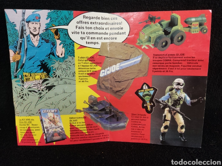 Figuras y mu&ntilde;ecos GI Joe: Lote Cat&aacute;logos / folletos Gi-joe - Foto 5