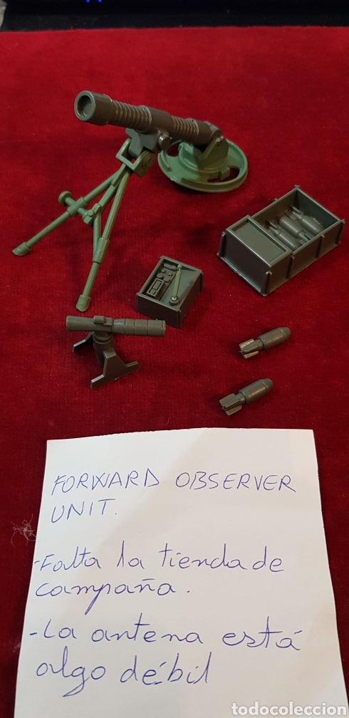 Figuras y mu&ntilde;ecos GI Joe: Lote gi Joe forward observer Unit 1985 gijoe - Foto 2