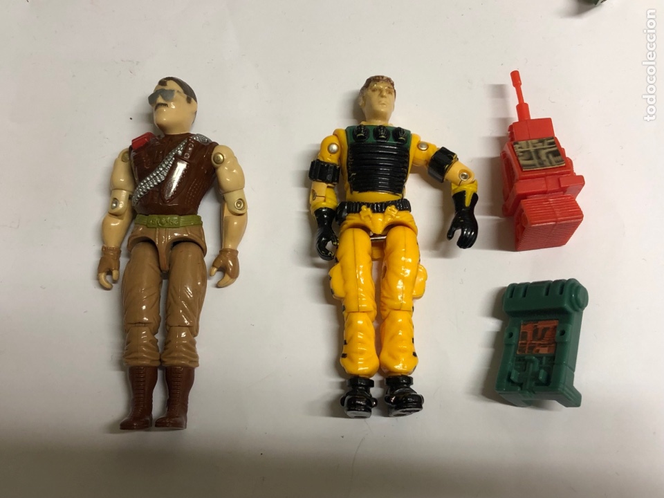 Figuras e Bonecos GI Joe: Lote 2 GIJOE Lightfoot y Sgt.Slaughter