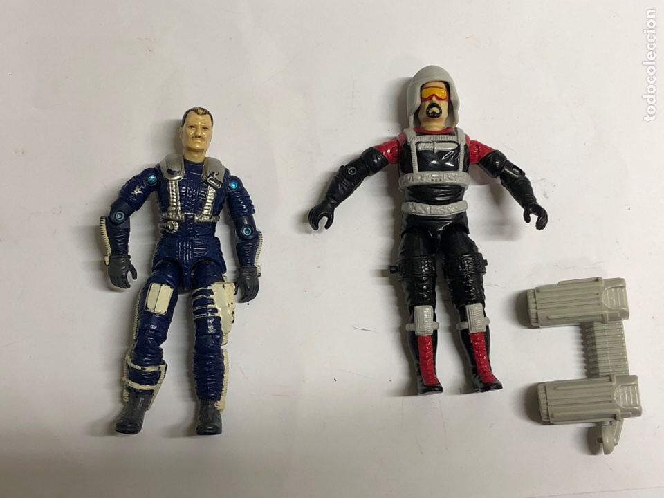 Figuras y mu&ntilde;ecos GI Joe: Lote 2 GIJOE Skydive y Metal-head - Foto 1