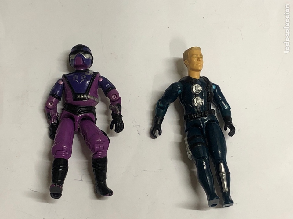 Figuras y mu&ntilde;ecos GI Joe: Lote 2 GIJOE Navy S.E.A.L y Techno-viper - Foto 1