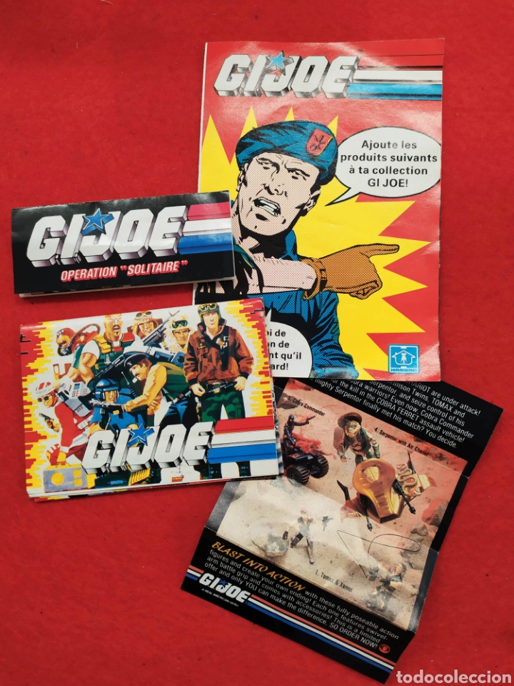 Figuras y mu&ntilde;ecos GI Joe: Lote Cat&aacute;logos / folletos Gi-joe - Foto 1